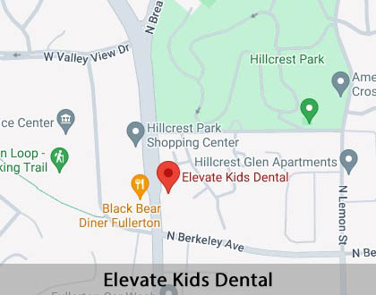 Map image for Nitrous Oxide in Fullerton, CA